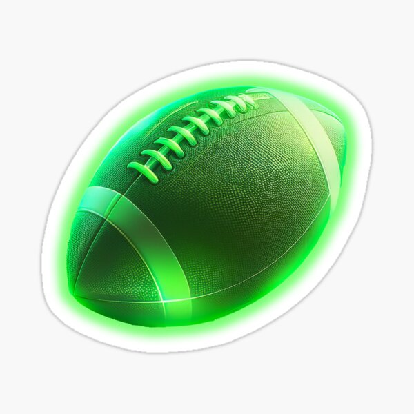 Item preview, Green Mystic Football designed and sold by TheAuraFarm.