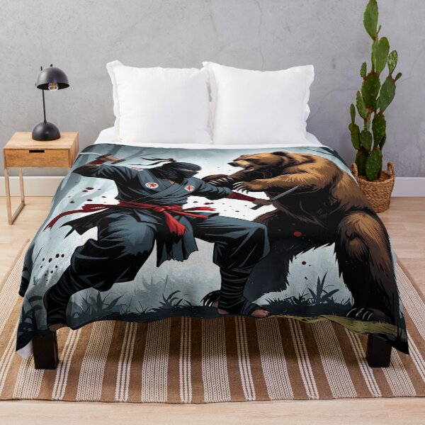 Item preview, Samurai Vs Bear designed and sold by LEGACY-ART.