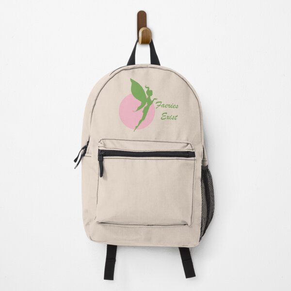Item preview, Fairies Exist Green Fairy Pink Moon Motif designed and sold by LauraCoxArt.