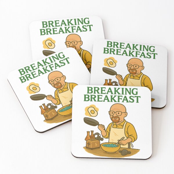 Item preview, Breaking Breakfast – Funny Retro Parody T-Shirt designed and sold by Elfonso.