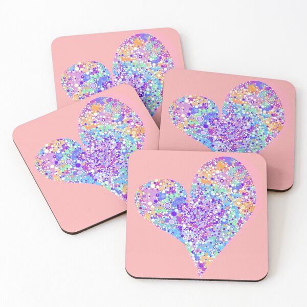 Item preview, Heart - Rainbow splash designed and sold by JodieMarieArt.