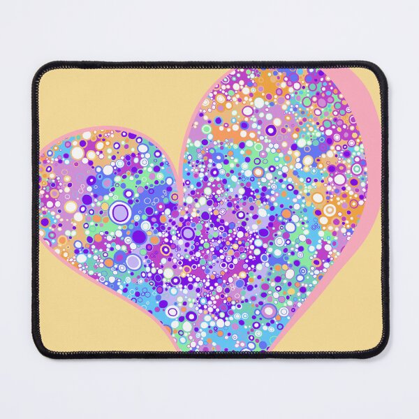 Item preview, Heart - Rainbow splash designed and sold by JodieMarieArt.