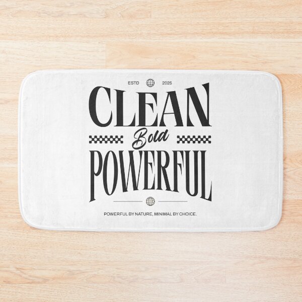 Item preview, Clean. Bold. Powerful. – Statement design designed and sold by ByZimbo.
