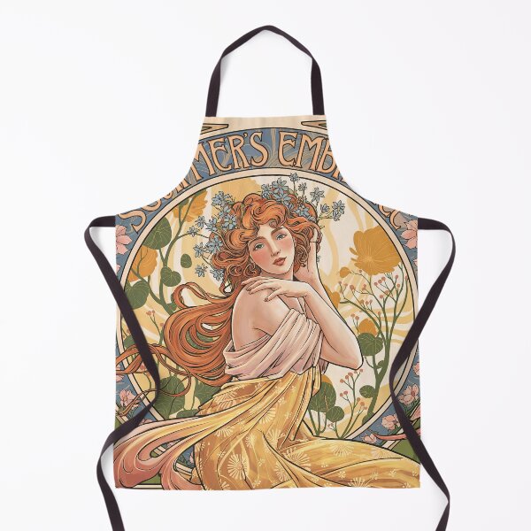 Item preview, Cuadro de Alphonse Mucha que representa el verano designed and sold by Tamas Das.