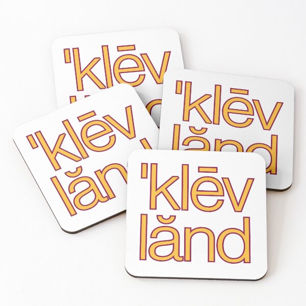 Item preview, Cleveland Phonics Wine and Gold designed and sold by Kipepeo Design Ltd..