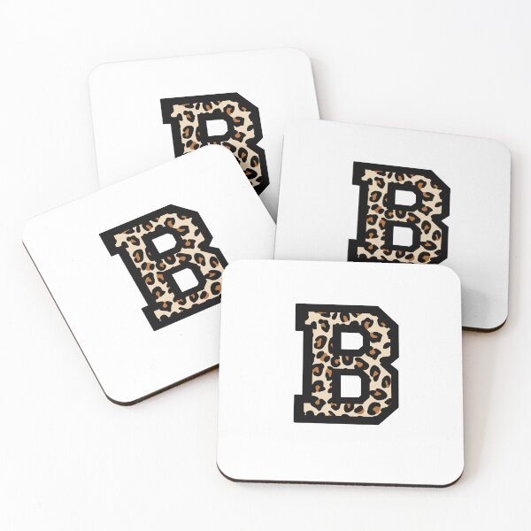 Item preview, Letter B leopard print designed and sold by rosipos.