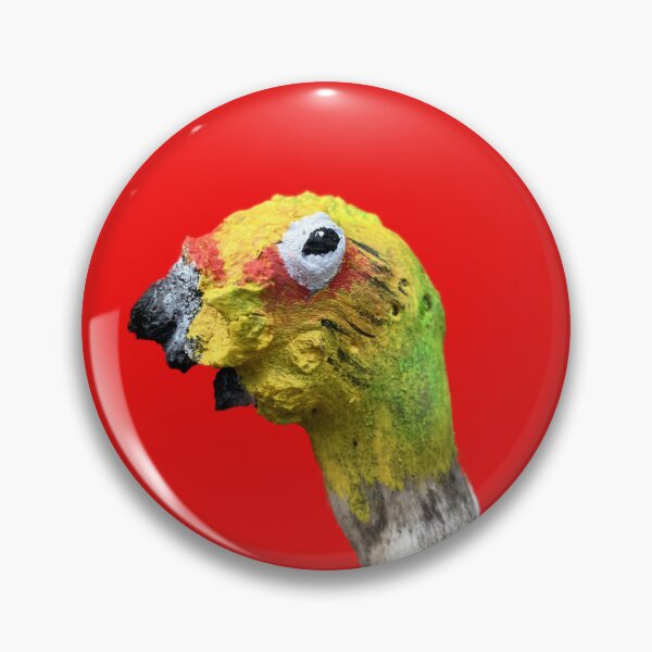 Item preview, Baby parrot painted on found wood. designed and sold by "obart.ch".