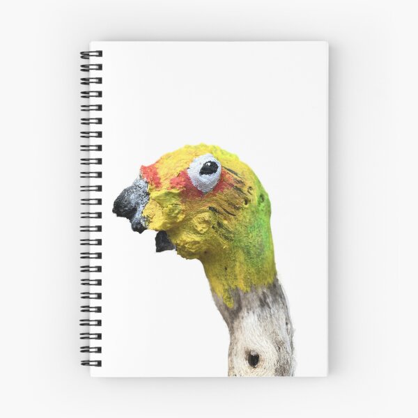 Item preview, Baby parrot painted on found wood. designed and sold by "obart.ch".