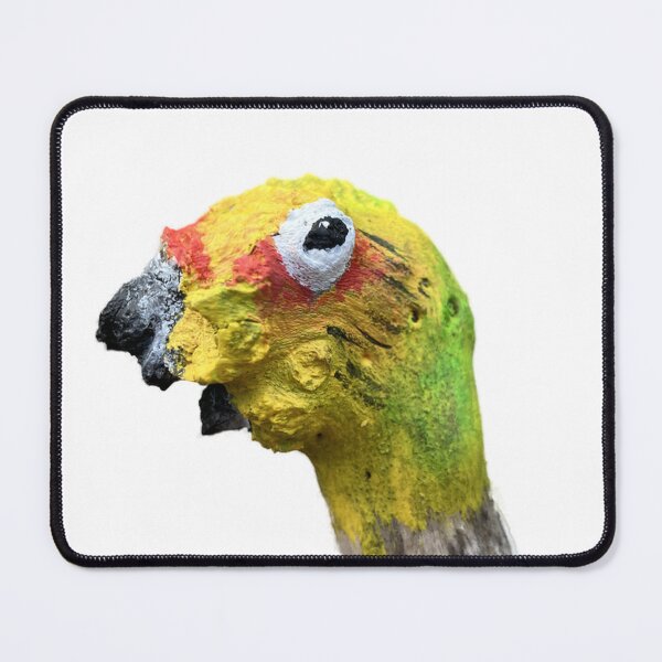 Item preview, Baby parrot painted on found wood. designed and sold by "obart.ch".