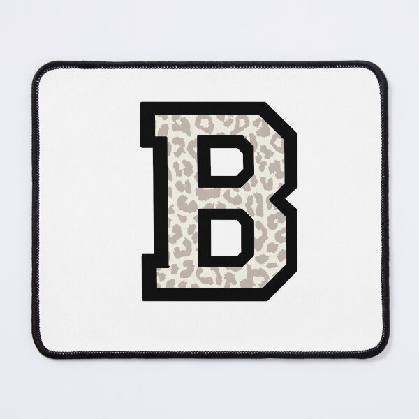 Item preview, Letter B leopard print designed and sold by rosipos.