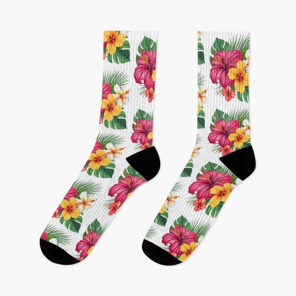 Item preview, Hibiscus Tropical Flowers Yellow And Pink Petals designed and sold by Asapusri.