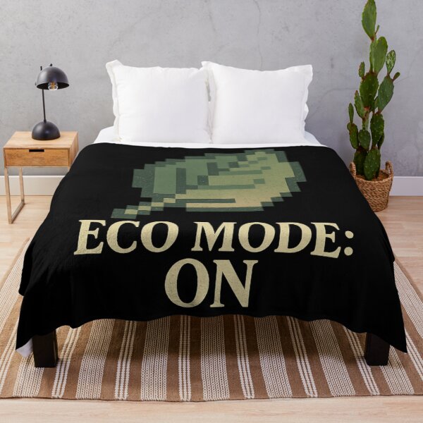 Artikelvorschau, Eco-Modus: EIN – Pixel Nature Glitch Art entworfen und verkauft von Design_Your_Day.