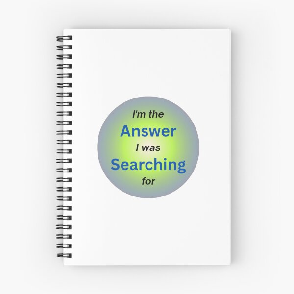Item preview, I'm the answer, I was searching for designed and sold by Lucky Arts With Love.