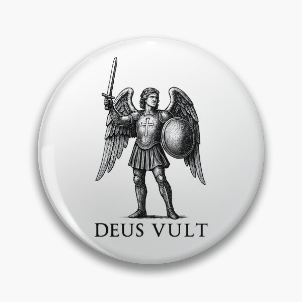 Item preview, Saint Michael the Archangel designed and sold by Deepwood.