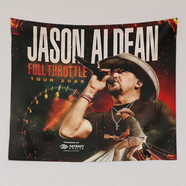 Item preview, jason aldean throttle tour 2025 ori designed and sold by landwehrlori.