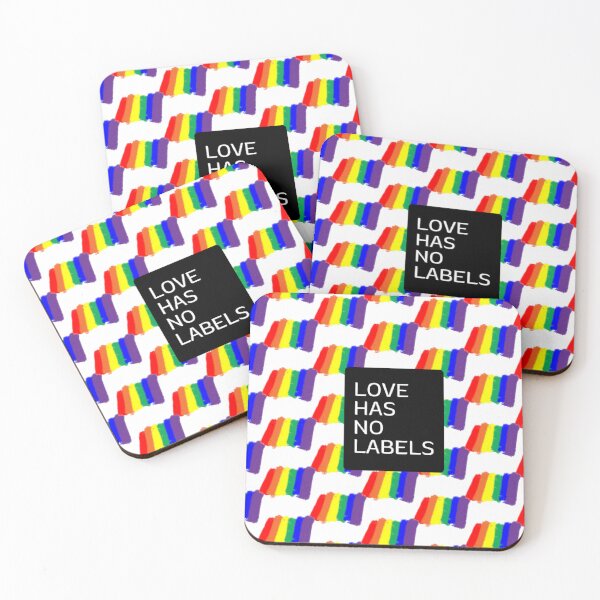 Item preview,  "Love has no labels" , LGBTQ background designed and sold by Ang.V.