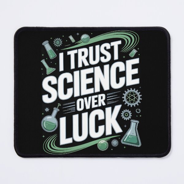 Item preview, I trust Science over Luck designed and sold by Dilwish5.