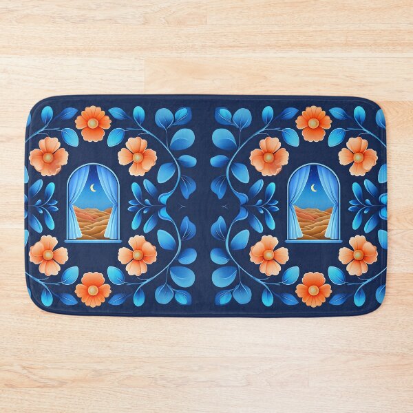 Item preview, TRANQUIL NIGHTS, FLORAL SEAMLESS DESIGN designed and sold by WendyMaree.