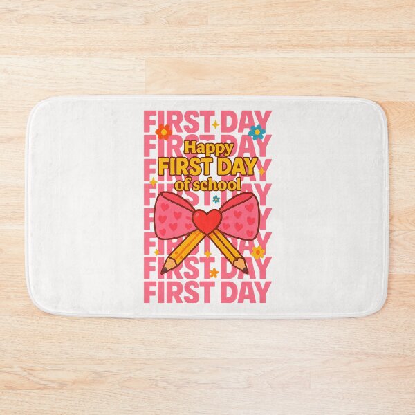 Item preview, Happy First Day Of School Coquette Bow Girls Back To School  designed and sold by facegm.