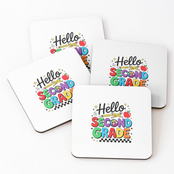 Item preview, Hello Second Grade Team 2nd Grade Back to School  designed and sold by facegm.