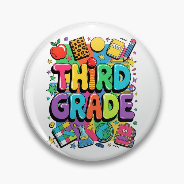 Item preview, hird Grade Retro 3rd Grade Kids Back To School Teachers designed and sold by facegm.