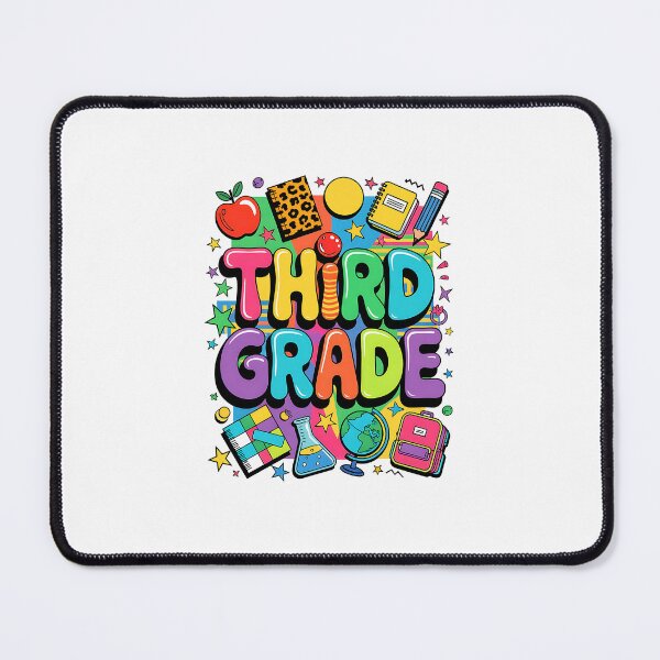 Item preview, hird Grade Retro 3rd Grade Kids Back To School Teachers designed and sold by facegm.