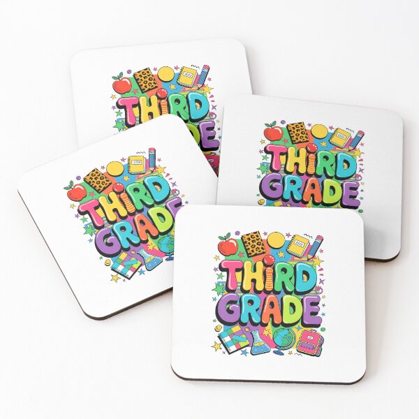 Item preview, hird Grade Retro 3rd Grade Kids Back To School Teachers designed and sold by facegm.