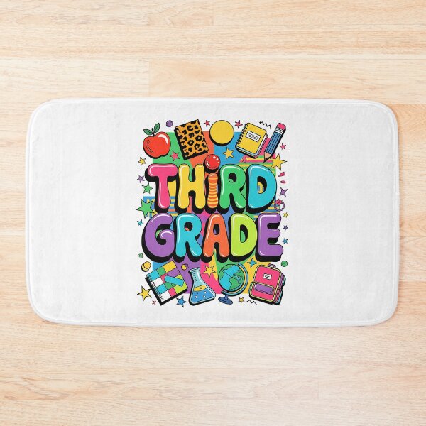 Item preview, hird Grade Retro 3rd Grade Kids Back To School Teachers designed and sold by facegm.