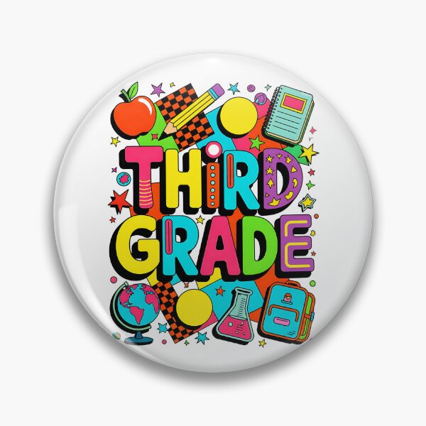 Item preview, hird Grade Retro 3rd Grade Kids Back To School Teachers designed and sold by facegm.