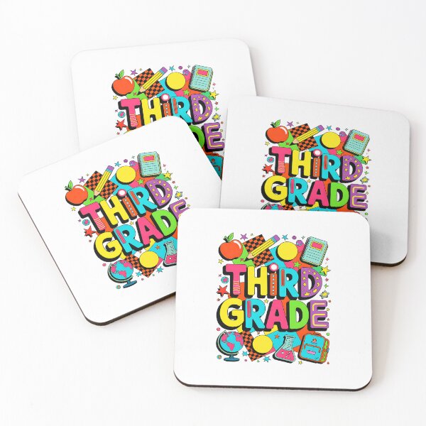 Item preview, hird Grade Retro 3rd Grade Kids Back To School Teachers designed and sold by facegm.