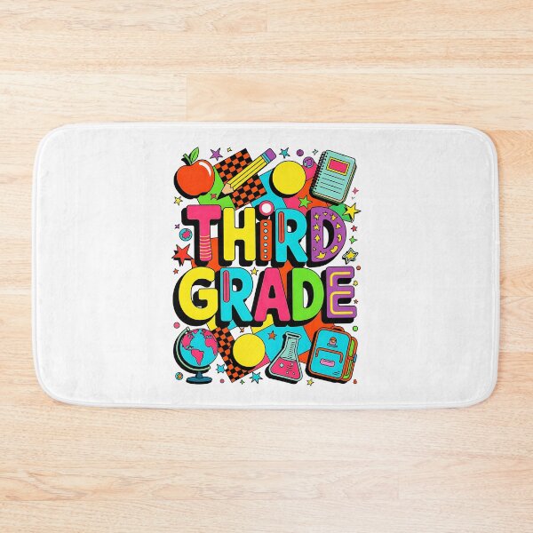 Item preview, hird Grade Retro 3rd Grade Kids Back To School Teachers designed and sold by facegm.