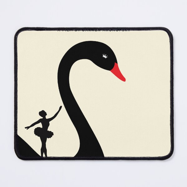Item preview, Black swan minimal hollywood movie poster film art print designed and sold by Artission.