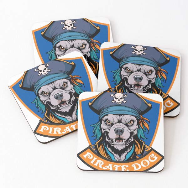 Item preview, Cool Pirate Dog | Fierce & Adorable Sea Captain Pup designed and sold by rachata444.