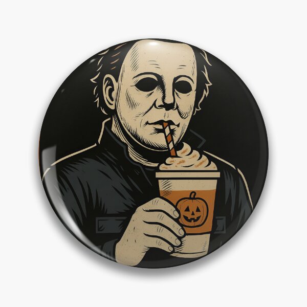 Item preview, Michael Myers Loves PSL Season designed and sold by GlitchBaby.