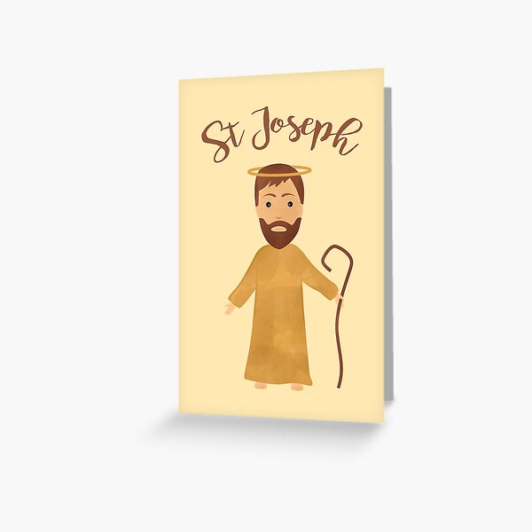 St. Joseph's Day Mass Greeting Card