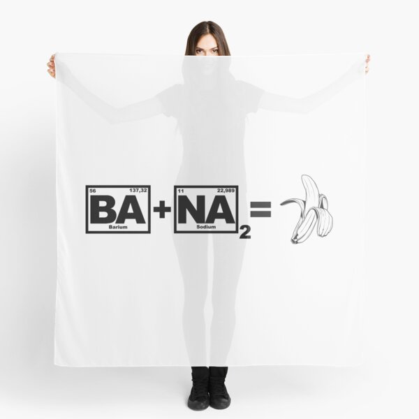 Item preview, Ba + Na2 = Banana / Chemistry Periodic Table designed and sold by Jendrik1507.