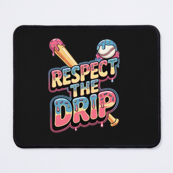 Item preview, Respect The Drip Baseball Bat Ball Ice Cream designed and sold by TalalosART.