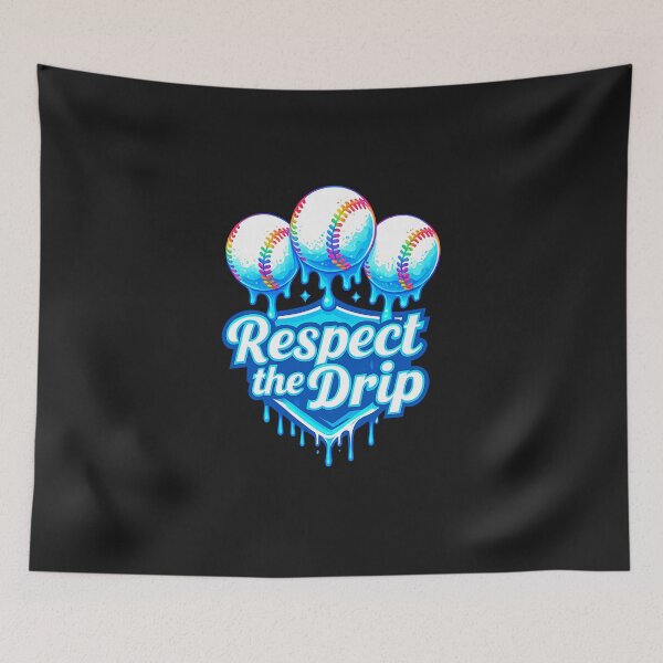 Item preview, Respect The Drip Baseball Drip Boys Ice Cream Drip Youth  designed and sold by TalalosART.