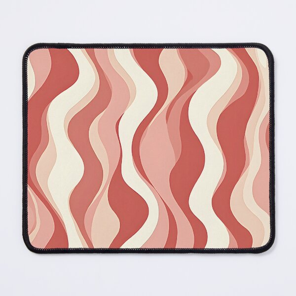 Item preview, Retro Wavy Stripe Pattern – Mid Century Modern, Boho Abstract Cream Brown designed and sold by Prints and Lifestyle.