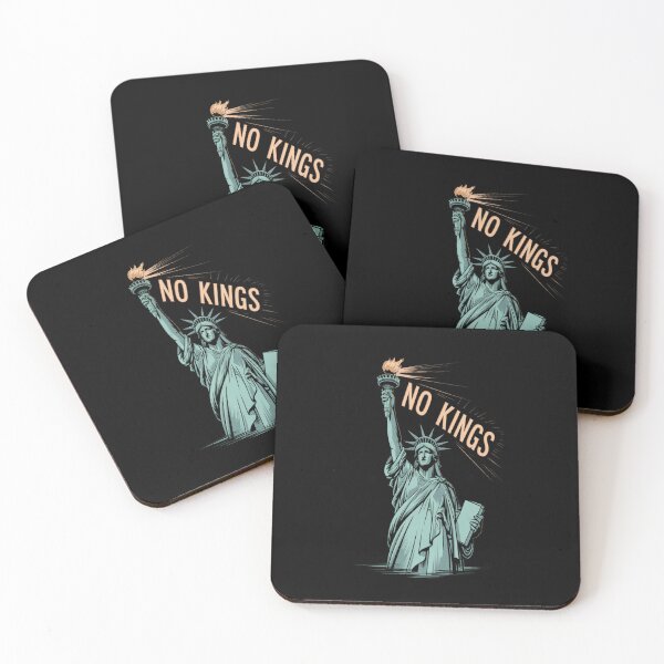 Item preview, No Kings Statue of Liberty Protest Design designed and sold by stickercuffs.