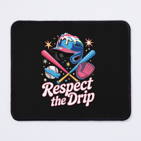 Item preview, Respect the Drip Baseball Swag Cool Sports designed and sold by TalalosART.