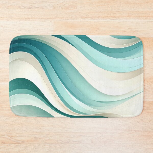 Item preview, Soft Flowing Waves designed and sold by ArtFactoryAI.
