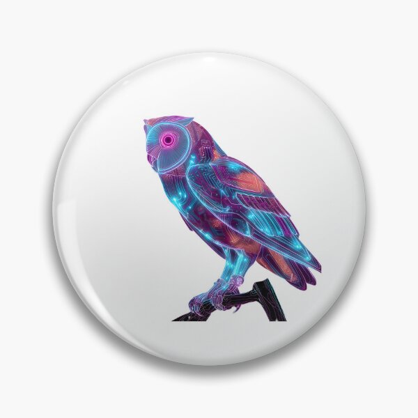 Item preview, Glow Owl Cyber designed and sold by IssaraStudio.