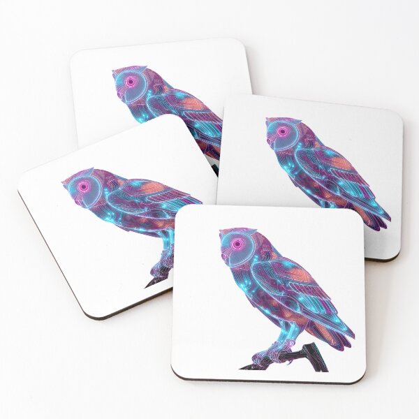 Item preview, Glow Owl Cyber designed and sold by IssaraStudio.