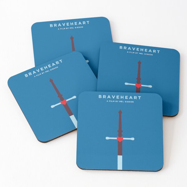 Item preview, Braveheart minimal hollywood movie poster film art print designed and sold by Artission.