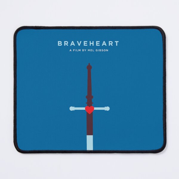 Item preview, Braveheart minimal hollywood movie poster film art print designed and sold by Artission.