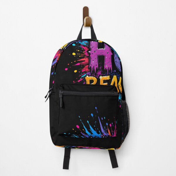 Item preview, HURT BEAUTIFUL - Bold Pop Art Typography with Explosive Color Splatters designed and sold by BrushRushX.