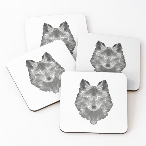 Item preview, Cyber Wolf Vector Art designed and sold by IssaraStudio.