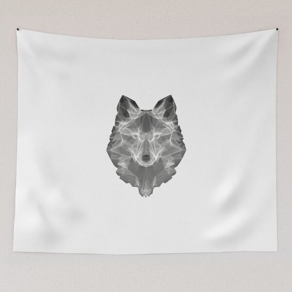 Item preview, Cyber Wolf Vector Art designed and sold by IssaraStudio.