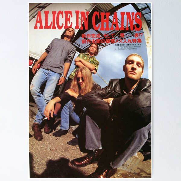 Item preview, Alice In Chains Vintage Poster designed and sold by scottevanse.